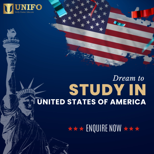 Study in USA with UNIFO